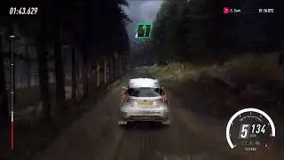 Dirt Rally 2 Ford Fiesta R2 Terminal Damage Speed impact 129 km/h