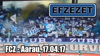 FCZ - Aarau, Fahnen und Doppelhalter
