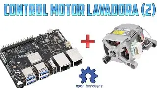 Control motor lavadora con SBC.:  Test en CC y CA (2)