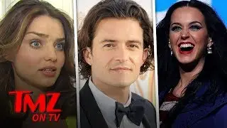Katy Perry & Orlando Bloom Run Into Orlando's Ex | TMZ TV