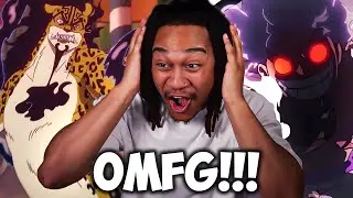 GEAR 5 LUFFY vs AWAKENED ROB LUCCI (FULL FIGHT REACTION)