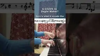 Pedagogy Fridays 98: Gigue from Bach's French Suite No. 1 BWV 812 #pianopedagogy