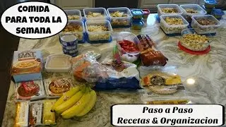 Como organizarte para comer sano toda la semana | EP 9 | Recetas & Organización