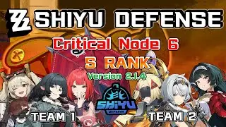 Shiyu Defense - Critical Node 6 - Yuzuha&Jane + SSAnby - S Rank - Version 2.1 Phase 4