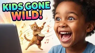 Cat-tastic Worldwide Rhythm Experience | Playful Melodies for Kids!
