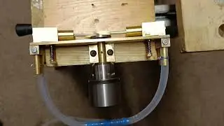 Opposed Cylinder Oscillating Engine, First Run