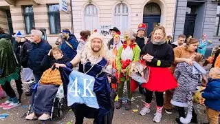 Bonn, Germany🇩🇪 Carnival 2024 4k 60fps