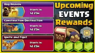 New Update - Upcoming New Events Rewards Information Confirmed 💯🔥 || Clash Of Clans - COC
