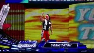Yoshi Tatsu makes his entrance in WWE '13 (Official)