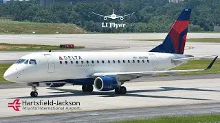 13 MINUTES OF PLANE SPOTTING at Hartsfield-Jackson Atlanta International Airport