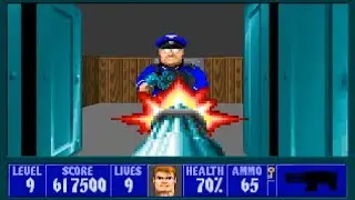 SS Wolfenstein 3D - Этаж 9 (Гиммлер)