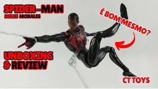 SPIDER-MAN Miles Morales CT TOYS Unboxing & Review PT/BR