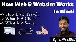 Decoded: Websites, Clients & Servers Explained Simply (Hindi) #lyfofvipin