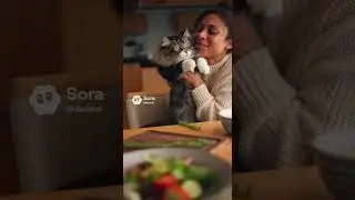 POV Your Cat Is Deciding Your Cooking Fate 🐱 #FateCat #FunnyCat