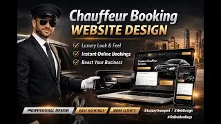 Professional Chauffeur Booking Website Design | Luxury Online Booking System