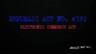 REPUBLIC ACT NO. 8792