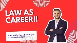 LAW AS CAREER OPTION ‼️ 