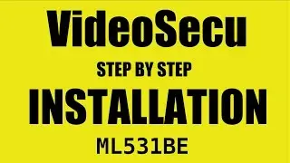 Installing Model ML531BE Flat Screen VideoSecu TV Wall Mount