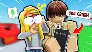 ADMIN TROLLING WITH THE DEATH NOTE AS KIRA! (Roblox VC)