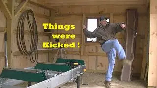 Ditch The Battery!!! Woodland Mills Sawmill Blade Sharpener. Just plug it in!