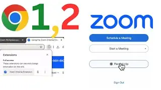 Start Zoom from Chrome
