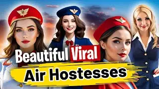 Top 30 Most Beautiful Air Hostesses in The World