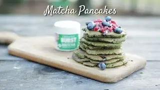 Morning Matcha Pancakes