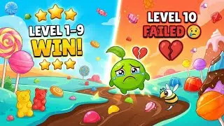 Level 1–9 Completed | Level 10 Attempts Failed
