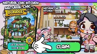 🏡✨Natural Chic Kitchen Pack AVATAR WORLD House Decoration Walkthrough [House Design]👩&zwj;🍳🎁