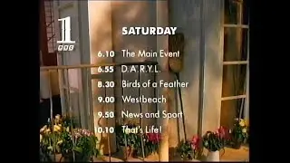 BBC 1 Closedown - Friday 7 May 1993