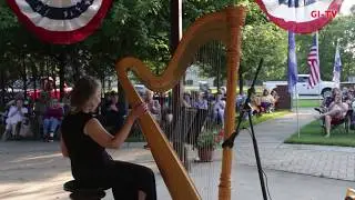 Concert on the Commons - Harpist Christa Grix 7-7-19