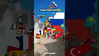 Europe if Russia wins WW3 #mapping #europe #geography #map #fyp #shorts #viral