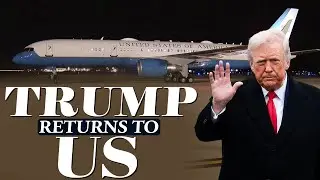 Live: U.S President Trump returns to  U.S. after participating in WEF in Davos |World Economic Forum