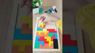 colorful tetris puzzle #colors #puzzle #tetris #colorpuzzle