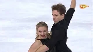 2018 GP Internationaux de France. Rachel PARSONS - Michael PARSONS. USA. Rhythm Dance. 23.11.2018