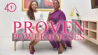PROVEN POWERHOUSES: CEOs Aisha Campbell and Luwanna Williams are at the top of the game