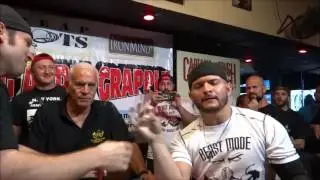 39th 2016 NYC Big Apple Grapple International Arm Wrestling Part I and Part II