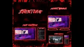 Red Horror Stream Overlay &ndash; Intense, Spooky, High Impact for Twitch & OBS