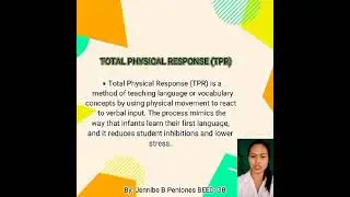 Total physical Response (TPR)