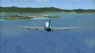 fsx boeing 747-400 emergency landing