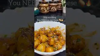 Soft & bouncy Korean potato balls 🥔🤍 addictive chewy snack! #viral #foodshorts