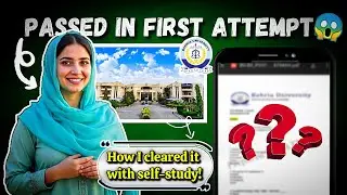 How I cleared Bahria University entry test in FIRST attempt 😱||My experience 💯||