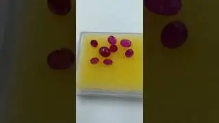 Government approved laboratory GJEPC india certified Burmese Myanmar ruby stone