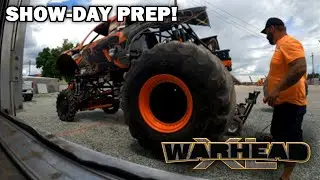 BEHIND THE SCENES WITH WARHEAD MONSTER TRUCK - Manti, Utah and EBAY Display!