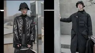 AESTHETIC NOIR - GENDER NEUTRAL AVANT GARDE GOTH FASHION