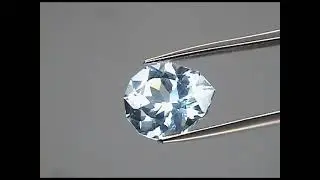 Topaz Naturalny Baby Blue 4,10ct Piękny Kamień - video - PTP2084