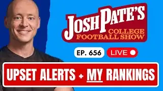 My PERSONAL Top 25 Rankings | Week 2 Upset Alerts | September Chaos | Cole Cubelic Returns