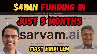 Sarvam AI | First version of OpenHathi Model for Hindi #startup #indianstartup #indianstartupnews