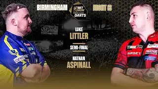 Luke Littler vs Nathan Aspinall • Premier League 2025 Semifinale (Birmingham) ITA