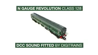 Revolution N Gauge Class 128 DCC Sound Fitted By Digitrains